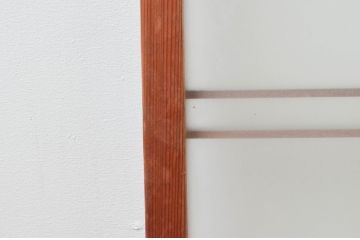 アンティーク建具　シンプルな佇まいが落ち着きのある空間を演出する書院戸4枚セット(窓、引き戸)(R-074219)