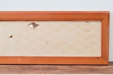 ビンテージ建具　繊細な組子が上品な組子欄間1枚(明り取り、明かり取り、ヴィンテージ)(R-074221)