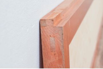 ビンテージ建具　繊細な組子が上品な組子欄間1枚(明り取り、明かり取り、ヴィンテージ)(R-074221)