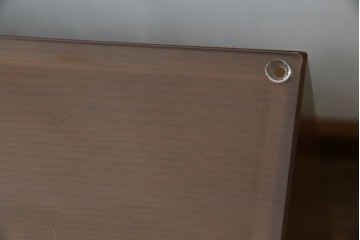 中古　オーダー家具　重厚な佇まいが魅力的な両袖デスク　定価約70万円相当　(R-074238)