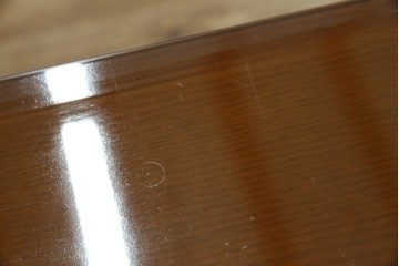 中古　オーダー家具　重厚な佇まいが魅力的な両袖デスク　定価約70万円相当　(R-074238)