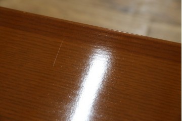 中古　オーダー家具　重厚な佇まいが魅力的な両袖デスク　定価約70万円相当　(R-074238)