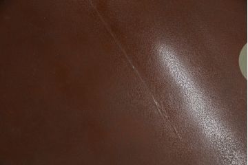 和製ビンテージ　特大　高級品!!　丸に十文字家紋の丸型漆塗り座卓(ちゃぶ台、ローテーブル、センターテーブル、リビングテーブル、ラウンドテーブル、丸テーブル、ヴィンテージ)(定価約90万円)(R-074241)