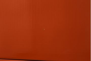 和製アンティーク　艶のある明るい色味が美しい!! 朱色の漆で塗り直された古い総桐箪笥(総桐たんす、衣装箪笥、着物箪笥、収納箪笥、和タンス、引き出し)(R-074261)