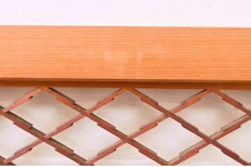 アンティーク建具　上品な和の雰囲気を高める組子欄間2枚セット(明り取り、明かり取り)(R-074281)