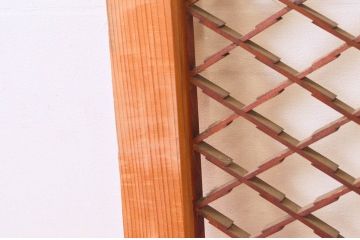 アンティーク建具　上品な和の雰囲気を高める組子欄間2枚セット(明り取り、明かり取り)(R-074281)