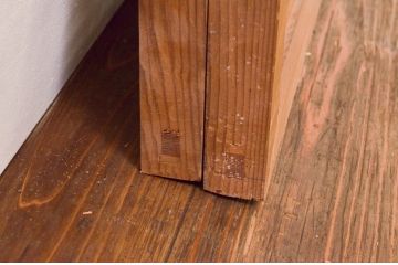 アンティーク建具　松・鷲　彫刻と組子細工の組み合わせが美しい欄間2枚セット(明り取り、明かり取り)(R-074282)