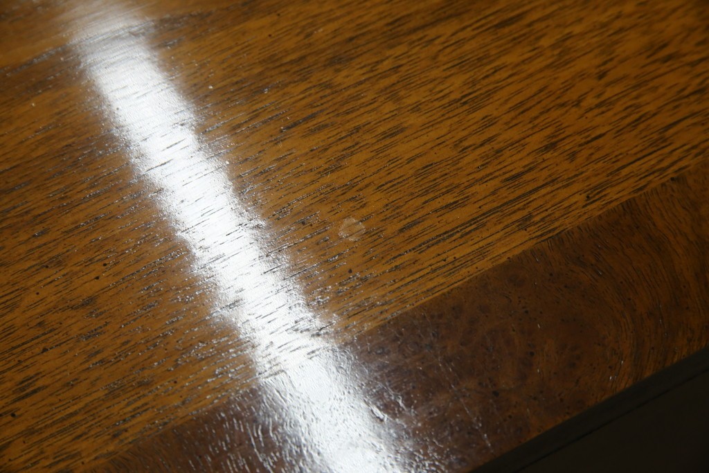 中古　美品　DREXEL HERITAGE(ドレクセルヘリテイジ)　FRANCHESCA(フランチェスカ)　リング取っ手が印象的なキャビネット　(R-074288)