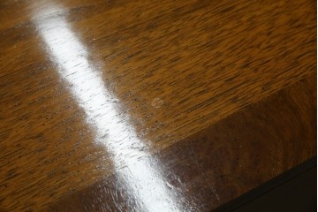 中古　美品　DREXEL HERITAGE(ドレクセルヘリテイジ)　FRANCHESCA(フランチェスカ)　リング取っ手が印象的なキャビネット　(R-074288)