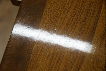 中古　美品　DREXEL HERITAGE(ドレクセルヘリテイジ)　FRANCHESCA(フランチェスカ)　リング取っ手が印象的なキャビネット　(R-074288)