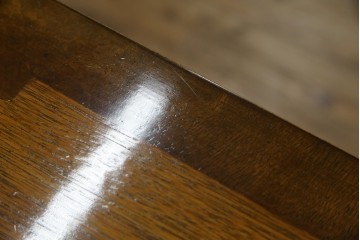 中古　美品　DREXEL HERITAGE(ドレクセルヘリテイジ)　FRANCHESCA(フランチェスカ)　リング取っ手が印象的なキャビネット　(R-074288)