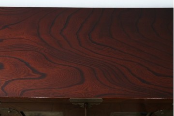 中古　美品!!　四国・高松　飛鳥民芸家具　堂々とした佇まいの欅(ケヤキ)箪笥サイドボード　(R-074304)