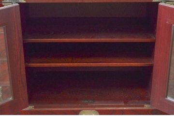 中古　美品!!　四国・高松　飛鳥民芸家具　欅(ケヤキ)箪笥　堂々とした佇まいが魅力的なサイドボード(サイドキャビネット、リビングボード、収納棚、戸棚、引き出し)(R-074304)