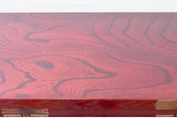 中古　美品!!　四国・高松　飛鳥民芸家具　欅(ケヤキ)箪笥　堂々とした佇まいが魅力的なサイドボード(サイドキャビネット、リビングボード、収納棚、戸棚、引き出し)(R-074304)