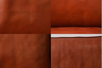 デンマークビンテージ　オーク材　Fredericia(フレデリシア)　SOREN HOLST(ソーレン・ホルスト)　レザー(本革)　3人掛けソファ(三人掛け、トリプルソファ、ヴィンテージ、北欧)(R-074307)
