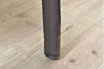中古　Cassina(カッシーナ)　412　CAB(キャブ)　MARIO BELLINI(マリオベリーニ)　シンプルモダンな空間づくりに活躍するアームレスチェア(ダイニングチェア、椅子、イス)(定価約26万4千円)(R-074311)