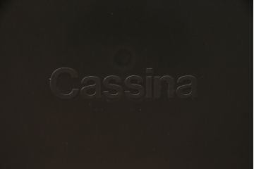 中古　Cassina(カッシーナ)　413　CAB(キャブ)　MARIO BELLINI(マリオベリーニ)　本革(レザー)　シンプルモダンな空間づくりに活躍するアームチェア(ダイニングチェア、椅子、イス)(定価約41万8千円)(R-074317)