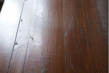 和製アンティーク　前面欅(ケヤキ)材　使い込まれた風合いが味わい深い収納箪笥(時代箪笥、チェスト、サイドチェスト、引き出し)(R-074330)