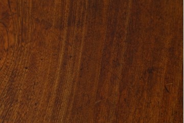 和製アンティーク　栓材　素朴な木味が魅力の丸型ちゃぶ台　(R-074339)
