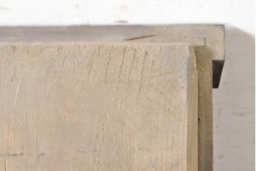 和製アンティーク　上手物!!　前面欅(ケヤキ)材　玉杢　黒柿引き戸枠　四尺　和の空間づくりにおすすめの関東水屋箪笥サイドボード(サイドキャビネット、茶棚、茶箪笥、収納棚、戸棚、食器棚、店舗什器)(R-074344)