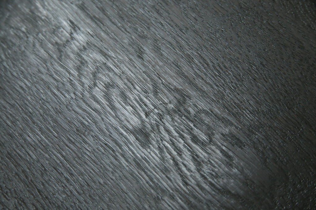 和製アンティーク　ナラ材　昔懐かしい雰囲気漂うレコードケース　(R-074352)