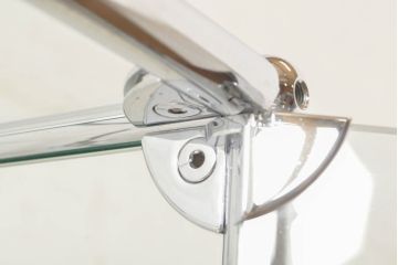 中古　USMハラー(USM Haller)　鍵付きショーケースが魅力の鉄製キャビネット(収納棚、オープンラック、飾り棚、陳列棚、ガラスケース、店舗什器)(R-074362)