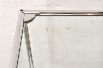 中古　USMハラー(USM Haller)　鍵付きショーケースが魅力の鉄製キャビネット(収納棚、オープンラック、飾り棚、陳列棚、ガラスケース、店舗什器)(R-074362)