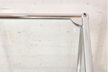 中古　USMハラー(USM Haller)　鍵付きショーケースが魅力の鉄製キャビネット(収納棚、オープンラック、飾り棚、陳列棚、ガラスケース、店舗什器)(R-074362)