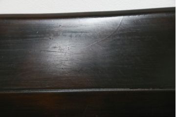 和製ビンテージ　松本民芸家具　#91型　落ち着きのある大人カフェ風インテリアが叶うキャプテンチェア2脚セット(アームチェア、板座チェア、ダイニングチェア、椅子、イス、ヴィンテージ)(定価約26万円)(R-074364)