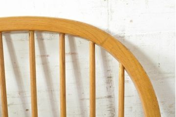 中古　柏木工(カシワ木工、KASHIWA)　木の温かみある風合いが魅力的なダイニングチェア2脚セット(板座チェア、イス、椅子、バラ売り可能)(R-074365)