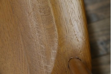 中古　柏木工(KASHIWA)　ナチュラルな木肌のウィンザーチェア4脚セット　(R-074366)