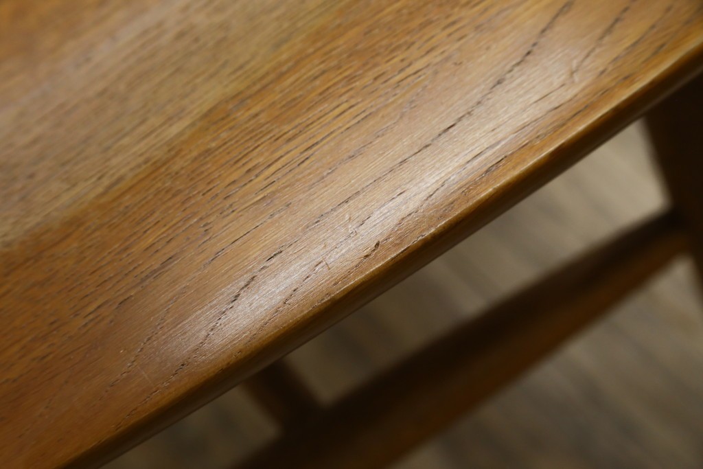 中古　柏木工(KASHIWA)　ナチュラルな木肌のウィンザーチェア4脚セット　(R-074366)