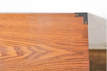 和製ビンテージ　美品　ニレ材　和の空間作りにおすすめの小箪笥(引き出し、卓上収納、和箪笥、整理箪笥、収納箪笥、戸棚、収納棚、ヴィンテージ)(R-074369)