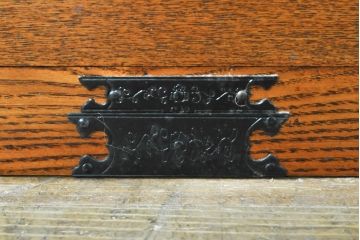 和製ビンテージ　美品　ニレ材　和の空間作りにおすすめの小箪笥(引き出し、卓上収納、和箪笥、整理箪笥、収納箪笥、戸棚、収納棚、ヴィンテージ)(R-074369)