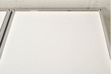 中古　美品　USMハラー(USM Haller)　美しくシンプルなデザインが目を引く鉄製ラックとサイドチェストのセット(サイドボード、サイドキャビネット、デスクワゴン、引き出し、オープンラック、飾り棚)(R-074373)