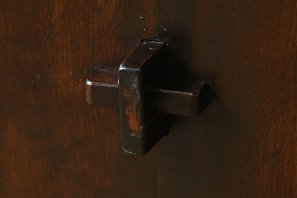 和製ヴィンテージ　松本民芸家具　和モダンスタイルにおすすめの#12型茶卓　(R-074377)