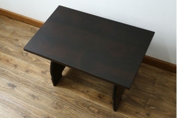 和製ヴィンテージ　松本民芸家具　和モダンスタイルにおすすめの#12型茶卓　(R-074377)