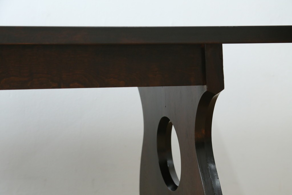 和製ヴィンテージ　松本民芸家具　和モダンスタイルにおすすめの#12型茶卓　(R-074377)