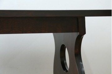 和製ヴィンテージ　松本民芸家具　和モダンスタイルにおすすめの#12型茶卓　(R-074377)