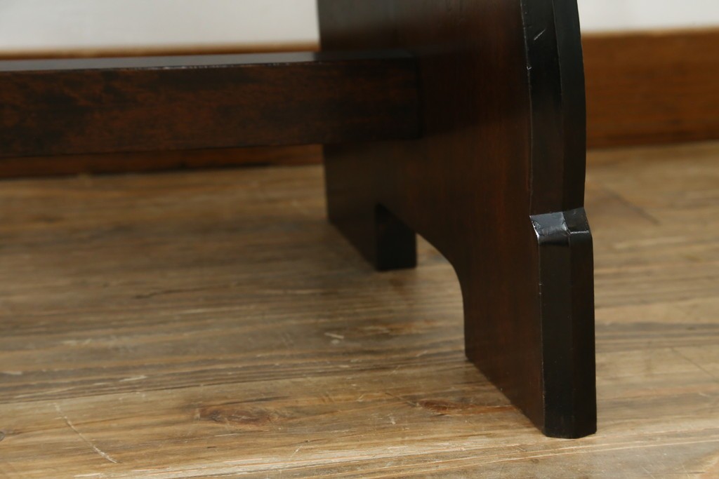 和製ヴィンテージ　松本民芸家具　和モダンスタイルにおすすめの#12型茶卓　(R-074377)