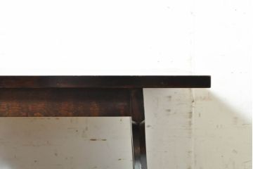 和製ビンテージ　松本民芸家具　和モダンスタイルにおすすめの#12型茶卓(サイドテーブル、花台、飾り台、ヴィンテージ)(R-074377)