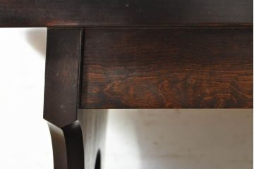 和製ビンテージ　松本民芸家具　和モダンスタイルにおすすめの#12型茶卓(サイドテーブル、花台、飾り台、ヴィンテージ)(R-074377)