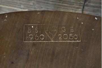 イギリスビンテージ　ERCOL(アーコール)　アザミの透かし彫りが上品な印象を与えるシスルバックチェア4脚セット(椅子、イス、板座チェア、ダイニングチェア、ウィンザーチェア、ウインザーチェア、ヴィンテージ、英国)(R-074384)