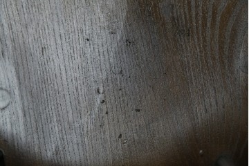 イギリスヴィンテージ　ERCOL(アーコール)　アザミの透かし彫りが上品な印象を与えるシスルバックチェア4脚セット　(R-074384)