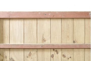 アンティーク建具　重厚な佇まいが存在感のある鉄板張りの蔵戸1枚(鉄扉、玄関戸、引き戸)(R-074386)
