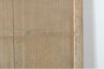 アンティーク建具　古い木味が素敵!レトロな雰囲気溢れる幅狭扉1枚(ガラス扉、木製扉、建具)(R-074396)