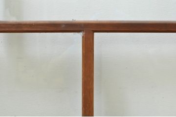 アンティーク建具　大正ロマンな雰囲気を盛り上げる幅狭ガラス戸4枚セット(引き戸、建具)(R-074399)