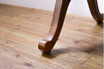 中古　DREXEL HERITAGE(ドレクセルヘリテイジ)　ESPERANTO(エスペラント)　上品な曲線デザインが高級感を醸し出すアーム付きダイニングチェア2脚セット(アームチェア、イス、椅子)(R-074403)