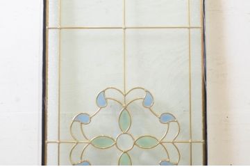未使用品　万華鏡(まんげきょう)　デットストック品のステンドグラス(建具、ドア、窓、照明、衝い立て、衝立、つい立て)(定価約17万3千円)(R-074411)