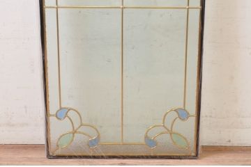 未使用品　万華鏡(まんげきょう)　デットストック品のステンドグラス(建具、ドア、窓、照明、衝い立て、衝立、つい立て)(定価約17万3千円)(R-074411)